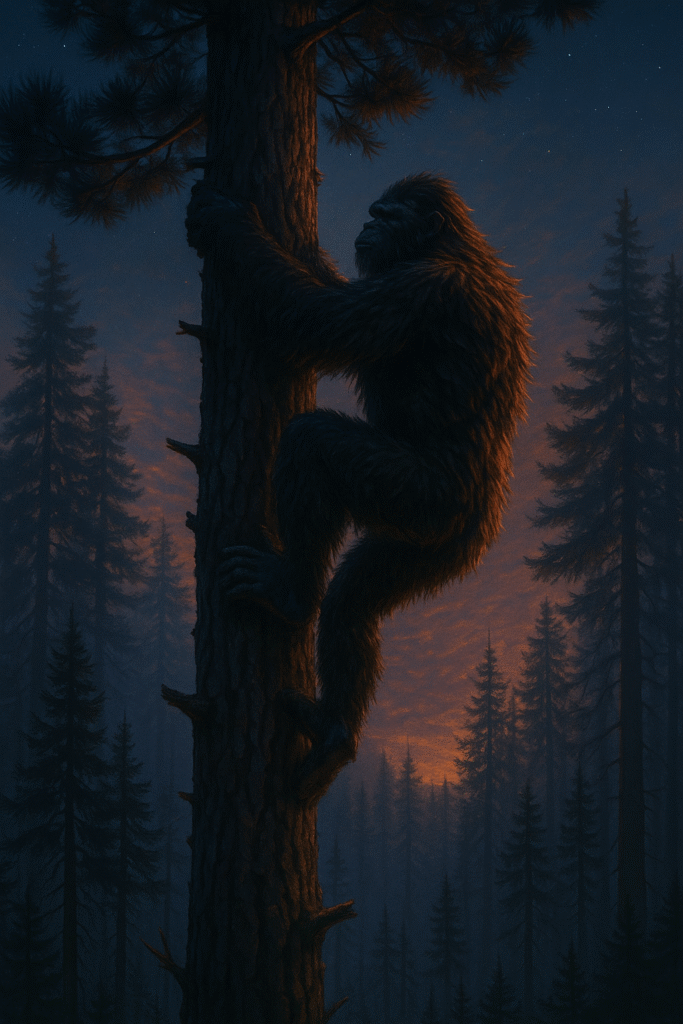 🐾 The Tree-Climbing Bigfoot of California
