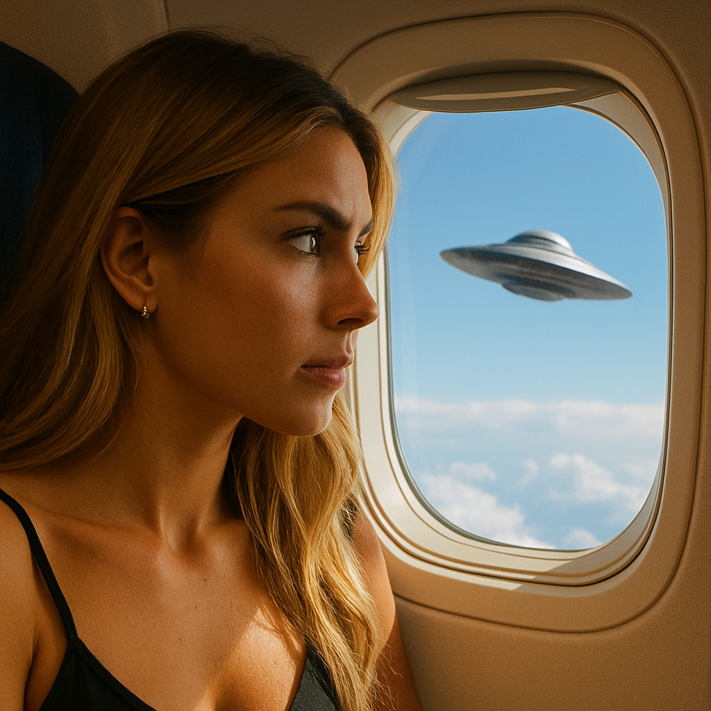 🛸 Window to the Unknown: Model Captures Saucer Mid-Flight