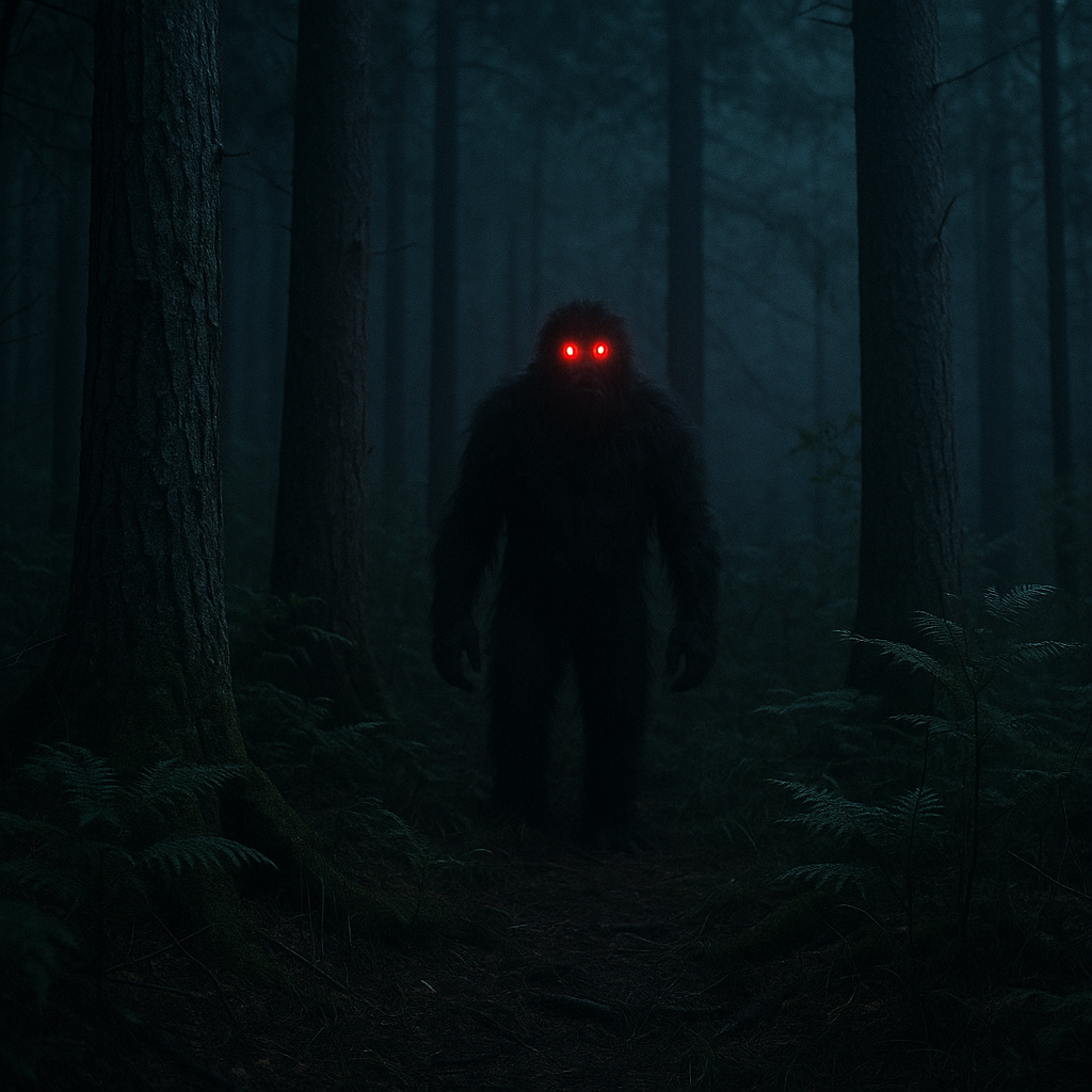 👀 Red Eyes in the Pines: Howls Break the Smoky Mountain Silence