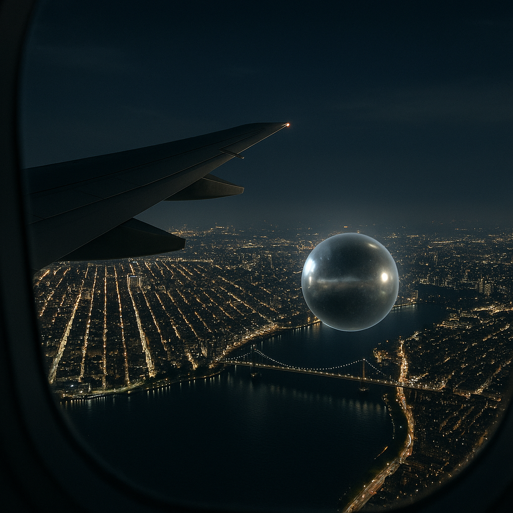 🟣 The Silent Sphere Below the Wing